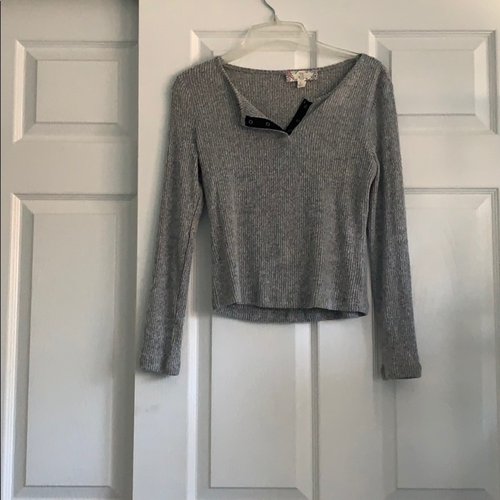 Gray Sweater
